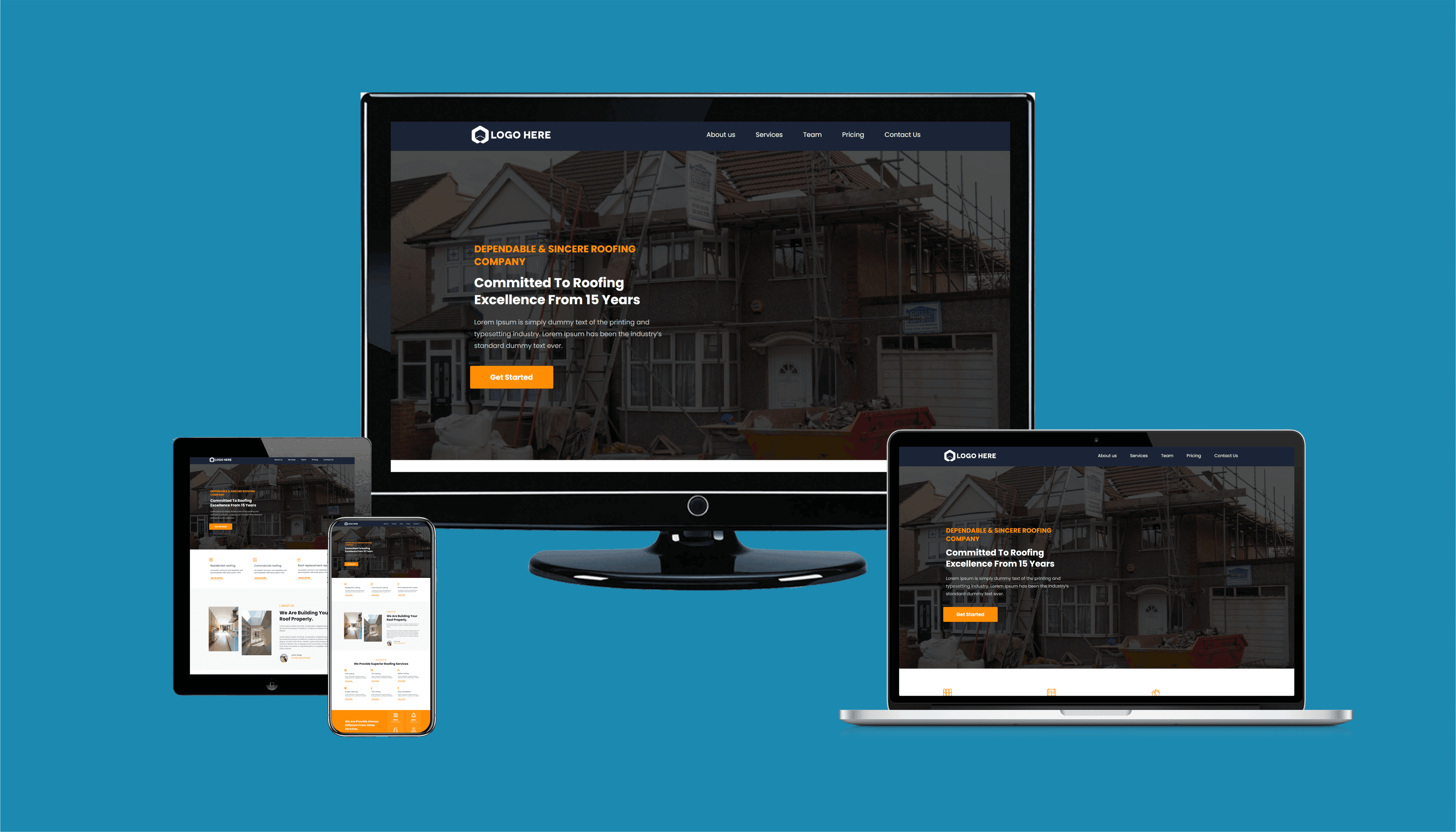 Client website example 2