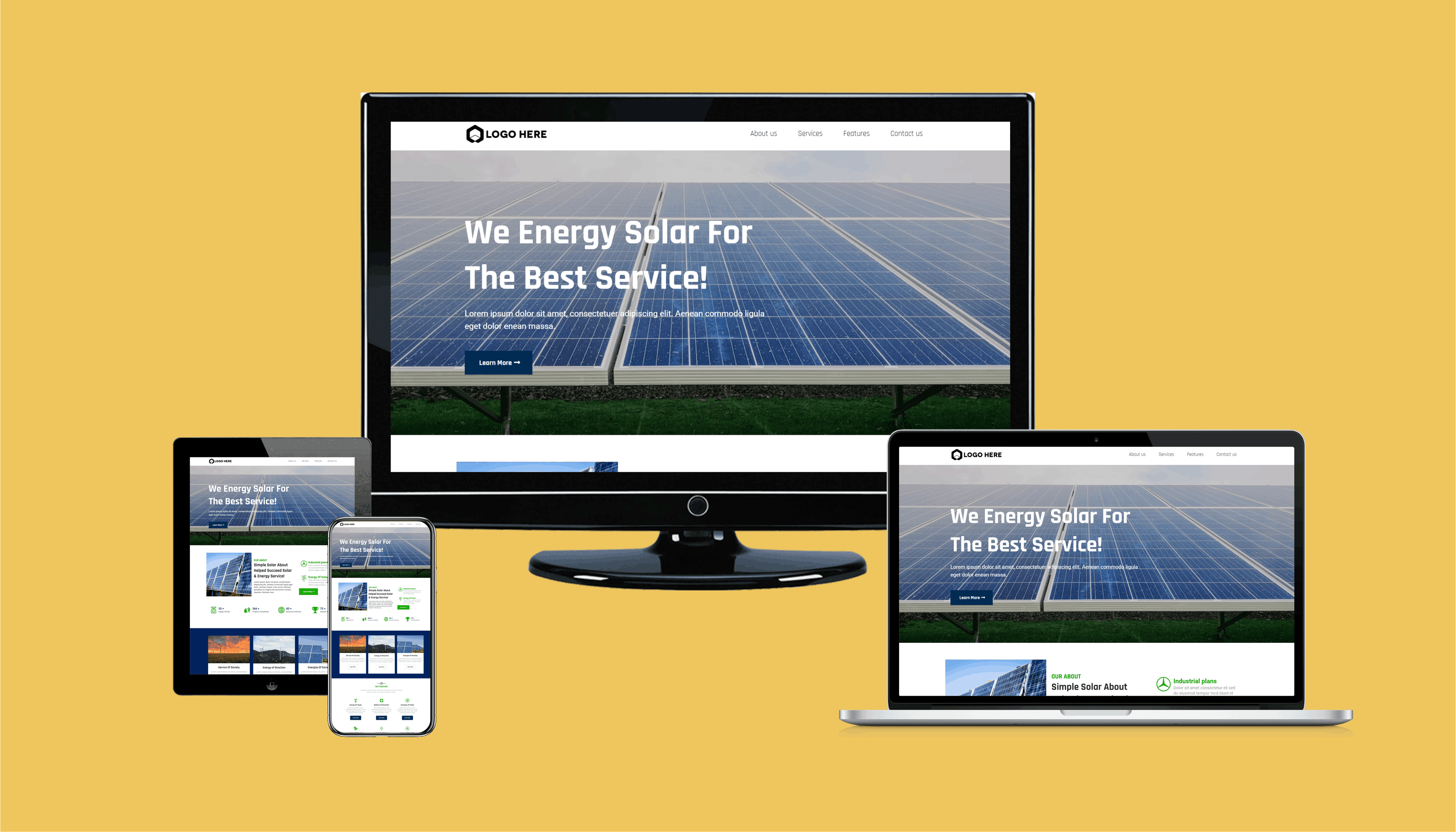 Client website example 4