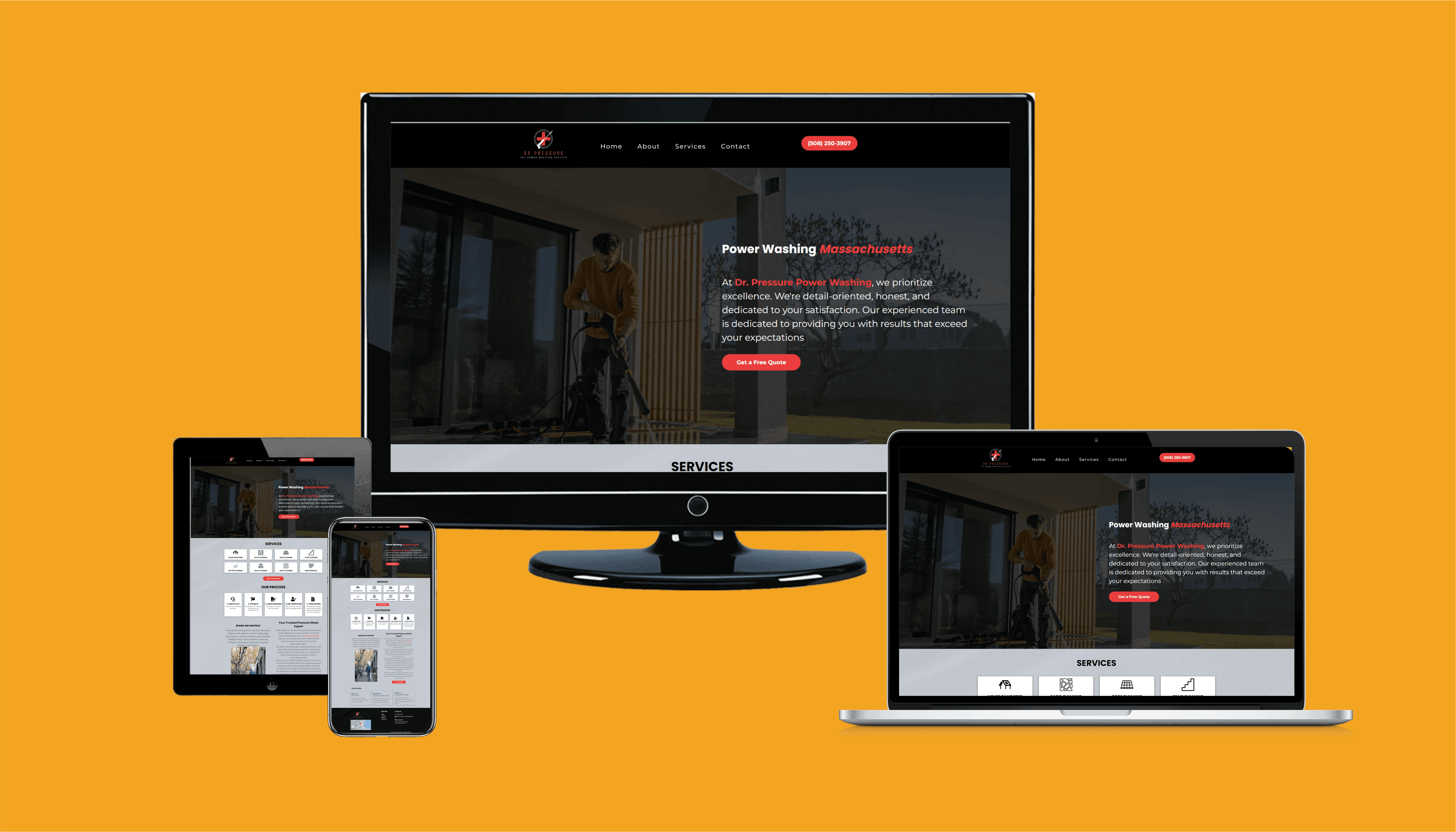 Client website example 6