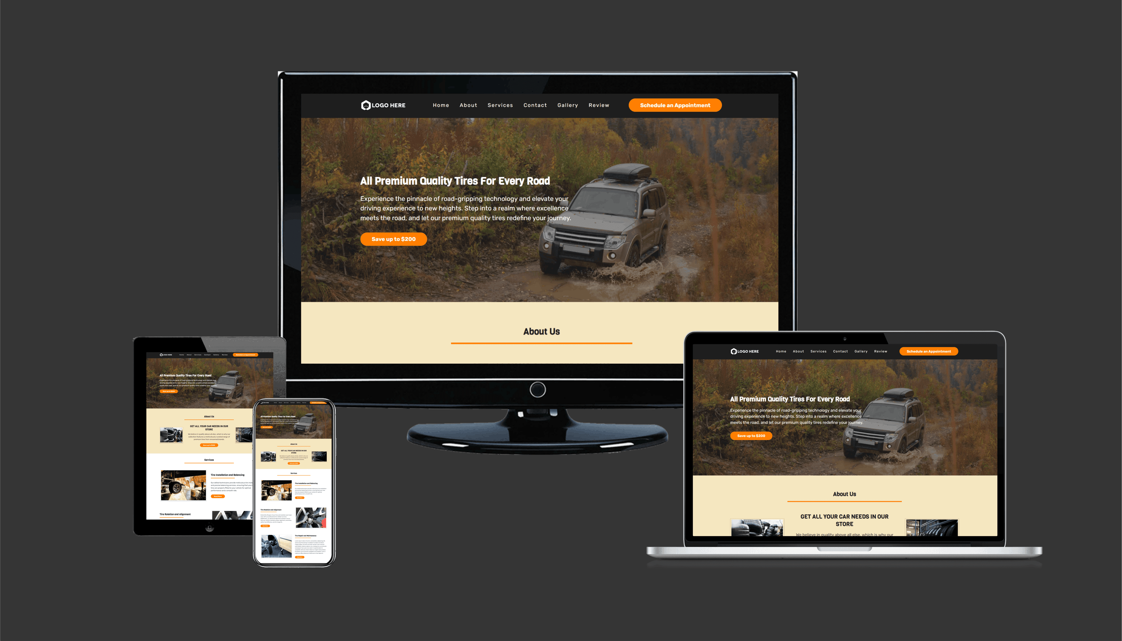Client website example 8